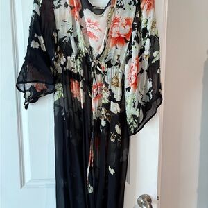Floral Kimono Robe